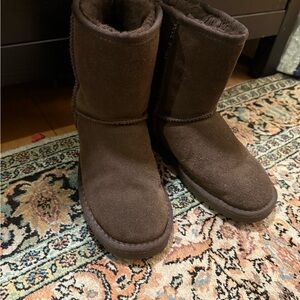Dream Pairs Chocolate Suede Boots